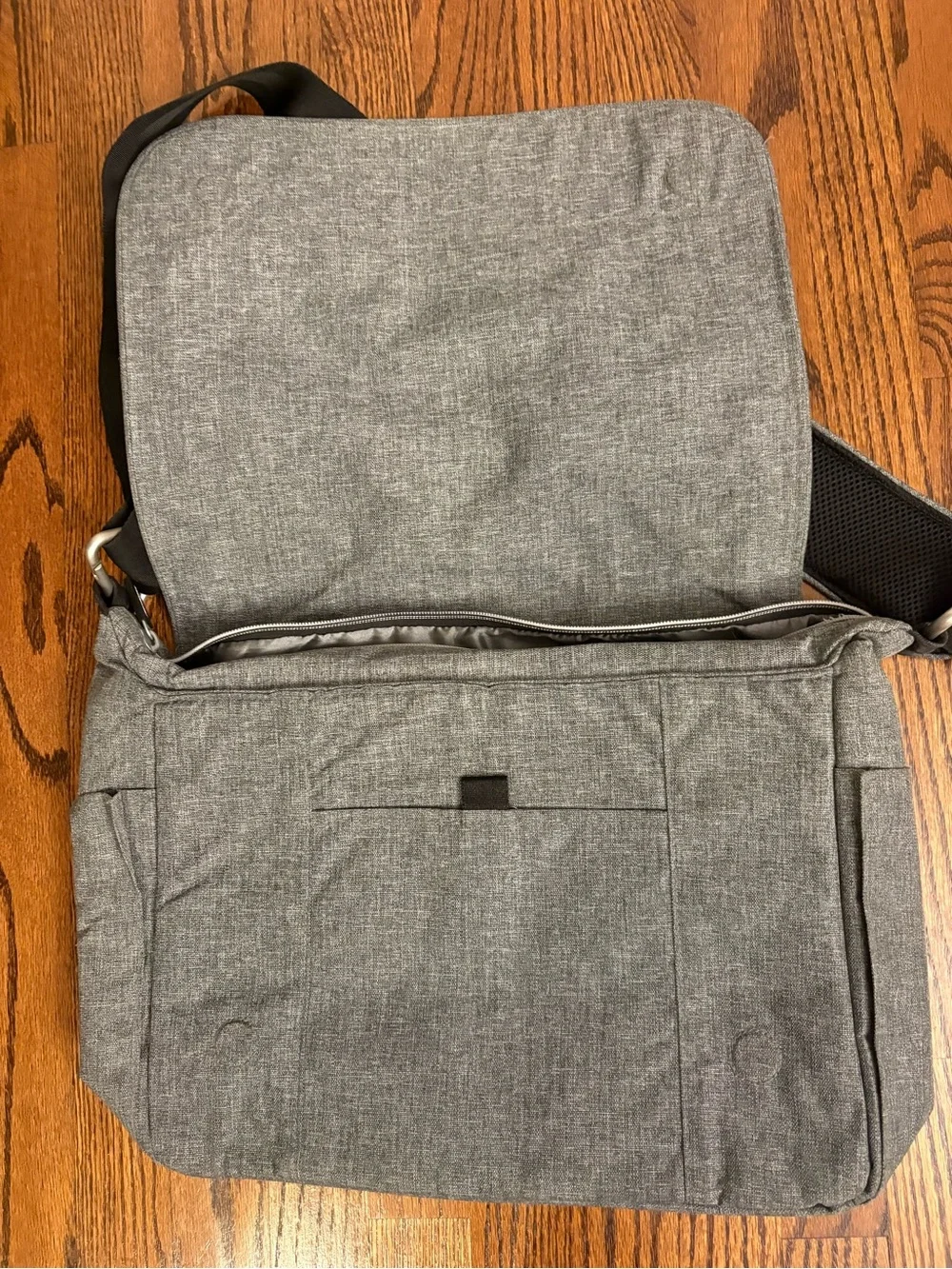 Ikea Family Grey Crossbody Messenger Bag